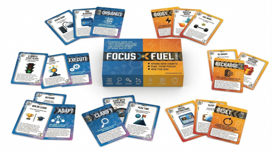 Focus Fuel Sparks - Accelerator - Dual Card Decks & 1/2 Day Workshop