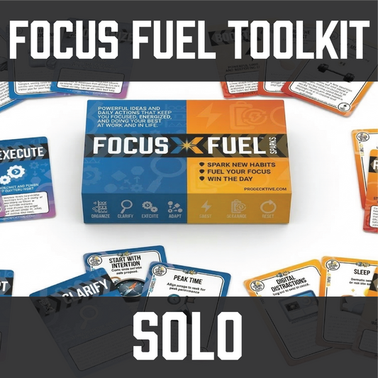 Focus Fuel Sparks - Solo - Productivity Toolkit for Work + Life
